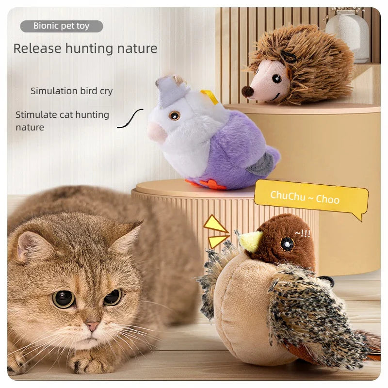 Interactive Flying Bird Cat Toy